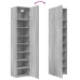 Armario estrecho madera ingeniería gris Sonoma 50x42,5x225 cm