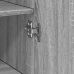 Armario estrecho madera ingeniería gris Sonoma 50x42,5x225 cm