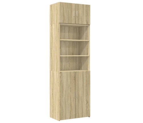 Armario de madera de ingeniería roble Sonoma 70x42,5x225 cm