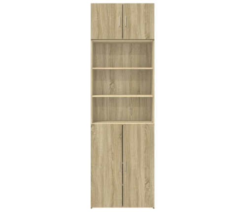 Armario de madera de ingeniería roble Sonoma 70x42,5x225 cm