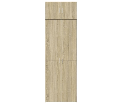 Armario de madera de ingeniería roble Sonoma 70x42,5x225 cm