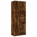 Armario de madera de ingeniería roble ahumado 70x42,5x225 cm