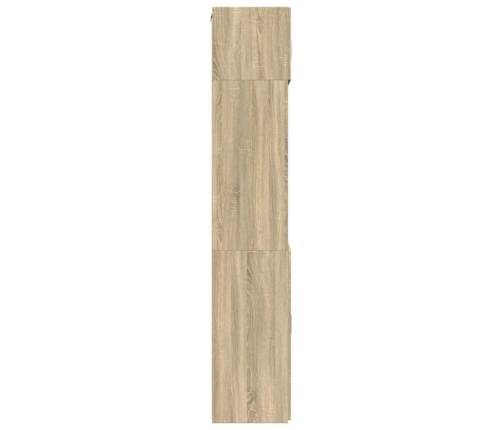 Armario de madera de ingeniería roble Sonoma 80x42,5x225 cm