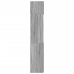 Armario de madera ingeniería gris Sonoma 80x42,5x225 cm