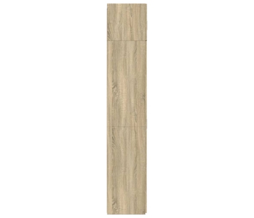 Armario de madera de ingeniería roble Sonoma 80x42,5x225 cm