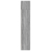 Armario de madera ingeniería gris Sonoma 80x42,5x225 cm