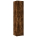 Aparador de madera de ingeniería roble ahumado 40x42,5x185 cm