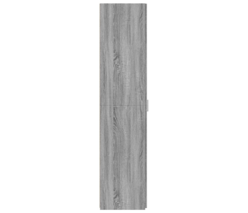 Aparador de madera de ingeniería gris Sonoma 45x42,5x185 cm