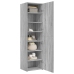 Aparador de madera de ingeniería gris Sonoma 50x42,5x185 cm