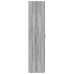 Aparador de madera de ingeniería gris Sonoma 50x42,5x185 cm