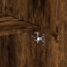 Aparador alto madera de ingeniería roble ahumado 70x42,5x185 cm