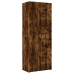 Aparador alto madera de ingeniería roble ahumado 70x42,5x185 cm