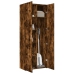 Aparador alto madera de ingeniería roble ahumado 70x42,5x185 cm