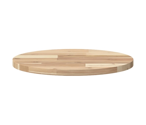 Tablero de mesa redondo madera maciza de acacia Ø40x2 cm