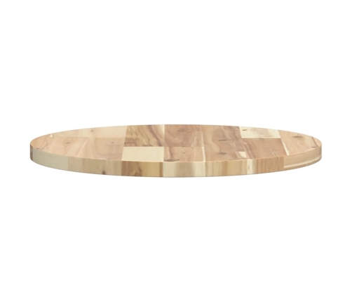 Tablero de mesa redondo madera maciza de acacia Ø40x2 cm