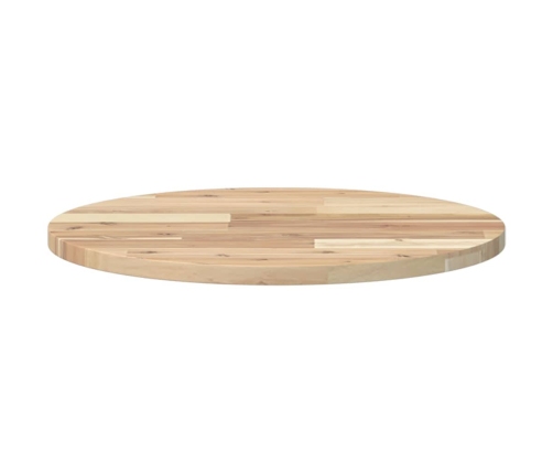 Tablero de mesa redondo madera maciza de acacia Ø50x2 cm