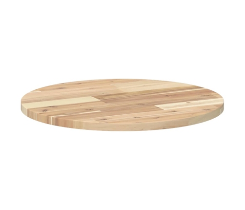 Tablero de mesa redondo madera maciza de acacia Ø50x2 cm