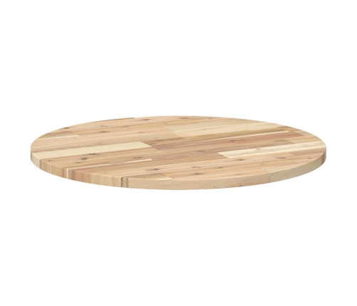 Tablero de mesa redondo madera maciza de acacia Ø60x2 cm