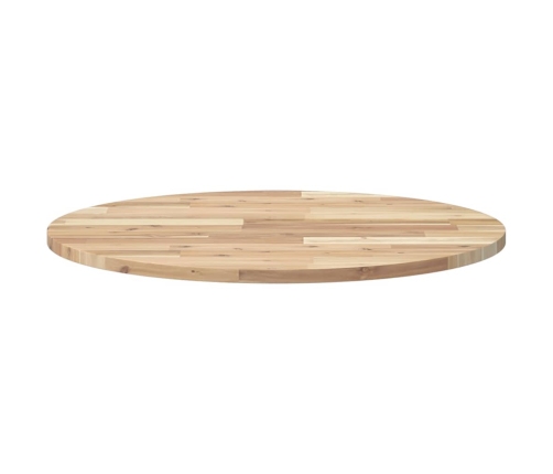 Tablero de mesa redondo madera maciza de acacia Ø70x2 cm