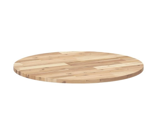 Tablero de mesa redondo madera maciza de acacia Ø70x2 cm