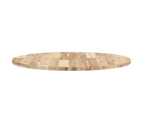 Tablero de mesa redondo madera maciza de acacia Ø70x2 cm