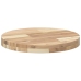 Tablero de mesa redondo madera maciza de acacia Ø40x4 cm