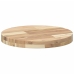 Tablero de mesa redondo madera maciza de acacia Ø40x4 cm