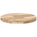 Tablero de mesa redondo madera maciza de acacia Ø50x4 cm