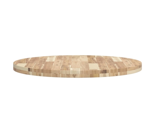 Tablero de mesa redondo madera maciza de acacia Ø80x4 cm