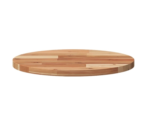 Tablero de mesa redondo madera maciza de acacia Ø40x2 cm