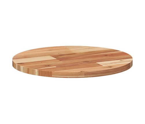 Tablero de mesa redondo madera maciza de acacia Ø40x2 cm