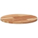 Tablero de mesa redondo madera maciza de acacia Ø40x2 cm