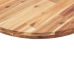 Tablero de mesa redondo madera maciza de acacia Ø40x2 cm