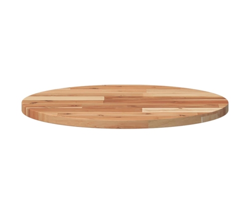 Tablero de mesa redondo madera maciza de acacia Ø50x2 cm