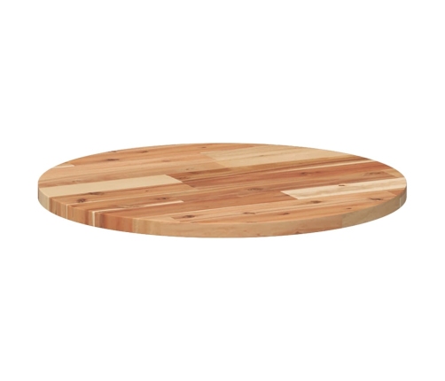 Tablero de mesa redondo madera maciza de acacia Ø50x2 cm