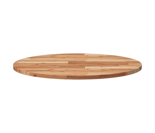 Tablero de mesa redondo madera maciza de acacia Ø70x2 cm