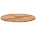 Tablero de mesa redondo madera maciza de acacia Ø70x2 cm