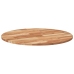 Tablero de mesa redondo madera maciza de acacia Ø80x2 cm