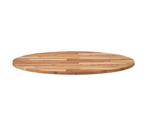 Tablero de mesa redondo madera maciza de acacia Ø90x2 cm