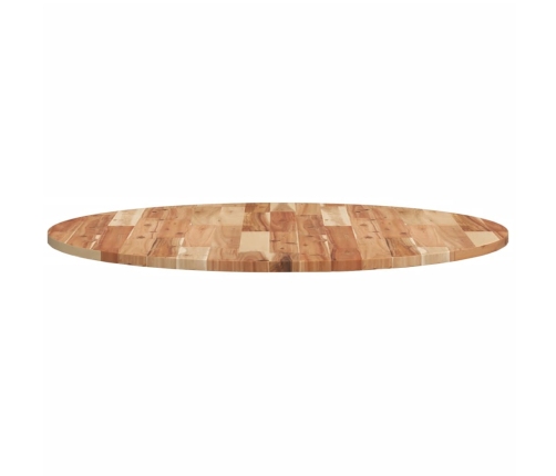 Tablero de mesa redondo madera maciza de acacia Ø90x2 cm