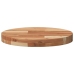 Tablero de mesa redondo madera maciza de acacia Ø40x4 cm