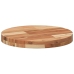 Tablero de mesa redondo madera maciza de acacia Ø40x4 cm