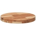 Tablero de mesa redondo madera maciza de acacia Ø40x4 cm