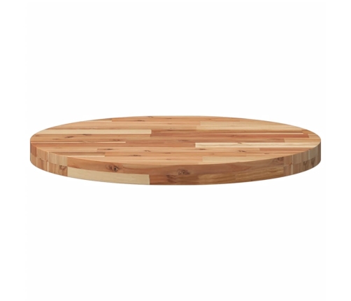 Tablero de mesa redondo madera maciza de acacia Ø60x4 cm