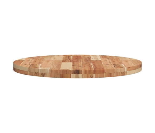 Tablero de mesa redondo madera maciza de acacia Ø70x4 cm