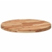 Tablero de mesa redondo madera maciza de acacia Ø70x4 cm