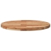 Tablero de mesa redondo madera maciza de acacia Ø80x4 cm