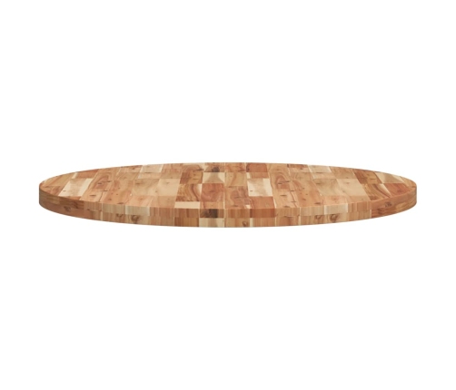 Tablero de mesa redondo madera maciza de acacia Ø90x4 cm