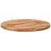 Tablero de mesa redondo madera maciza de acacia Ø90x4 cm