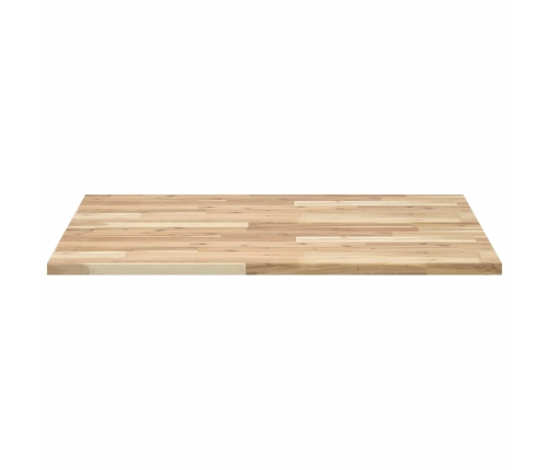 Tablero de mesa cuadrado madera maciza acacia 80x80x2 cm